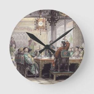 Dinner Party at a Mandarin's House, from 'China in Round Clock
