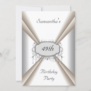 Dinner Party Birthday Invitation Add your details