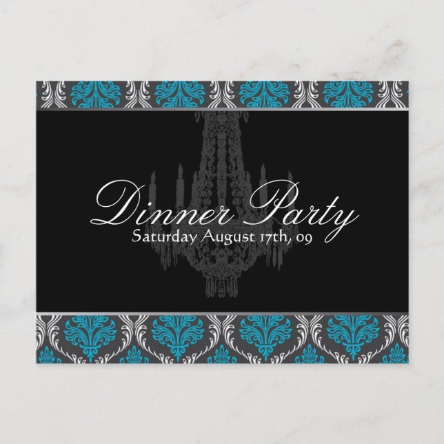 Dinner Party Invitation (Front)