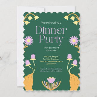 Dinner Party Invitation Elite