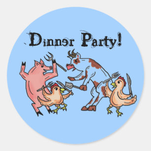 Dinner Party sticker