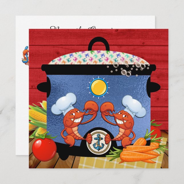 Dinner / Potluck / Gathering Invitation (Front/Back)