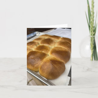 Dinner Rolls  Thank You Card