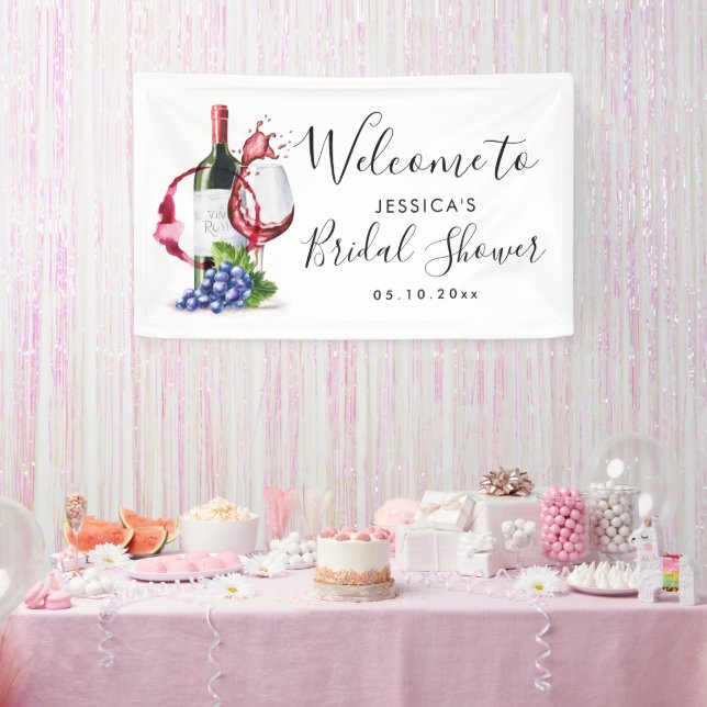 Dinner & Wine Theme Occassion | Celebration Banner (Party)