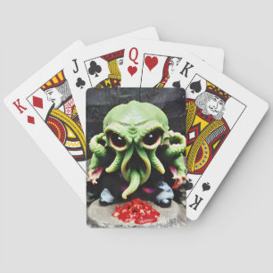 Dinner with Cthulhu Playing Cards