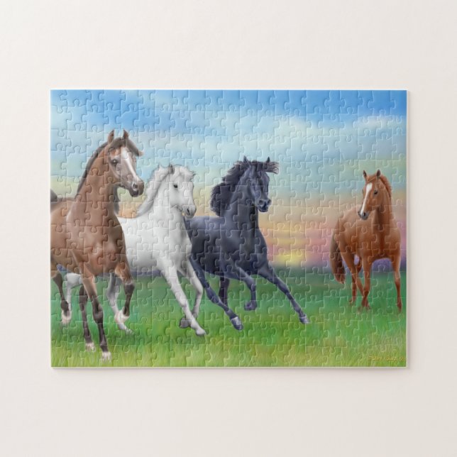 Dinnertime on the Ranch Puzzle (Horizontal)