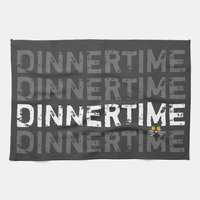 DinnerTime Tea Towel (Horizontal)
