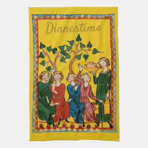 Dinnertime Tea Towel