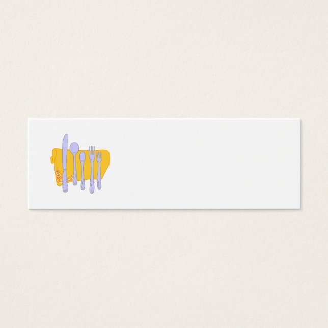 Dinnerware Cooking Design Template (Front)