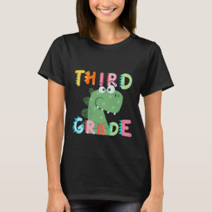 Dino 3rd GRADE Squad teacher student shcool T-Shirt