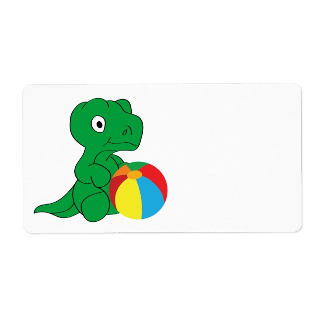 Dino and ball (Front)