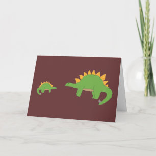 Dino Apology card