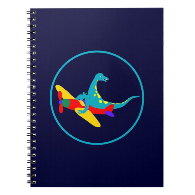Dino Aviator Notebook (Front)