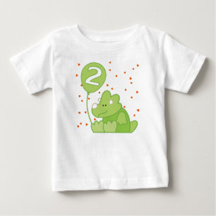 Dino Baby 2nd Birthday T-Shirt