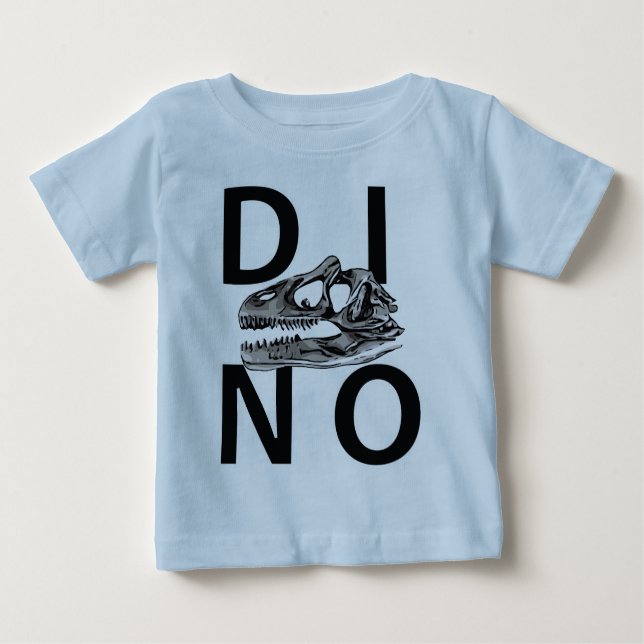 DINO - Baby Fine Jersey T-Shirt (Front)