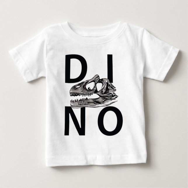 DINO - Baby Fine Jersey T-Shirt (Front)
