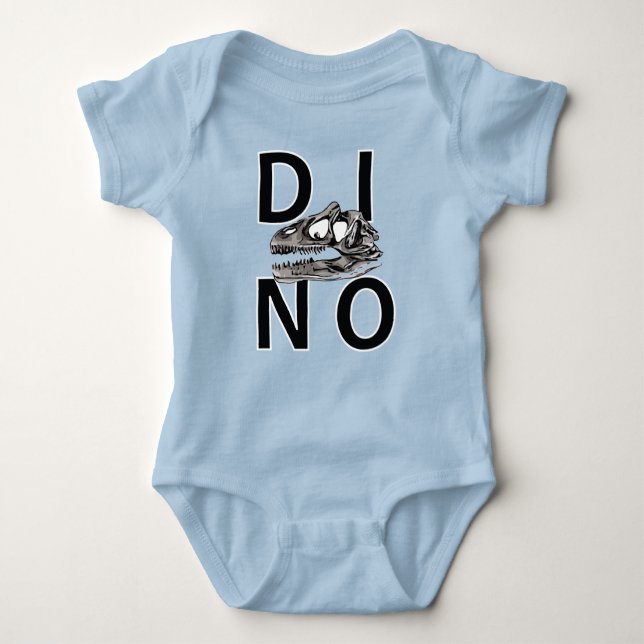 DINO - Baby Jersey Bodysuit (Front)