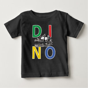 DINO - Black Baby Fine Jersey T-Shirt