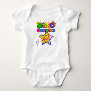 Dino-Buddies™ T-Shirt – Rollo w/Star Scene Baby Bodysuit
