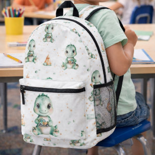 Dino Camp Explorer Printed Backpack