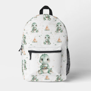 Dino Camp Explorer Printed Backpack