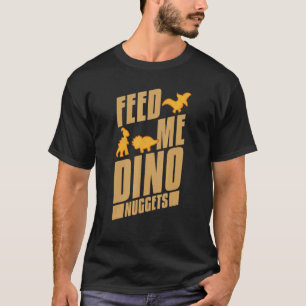 Dino Chicken Nugget Dinosaur Nugs Veggie T-Shirt