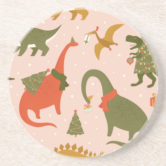 Dino Christmas Party: Tree Rex Coaster (Front)