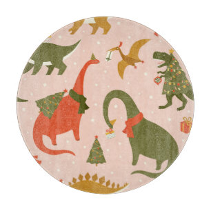 Dino Christmas Party: Tree Rex Cutting Board