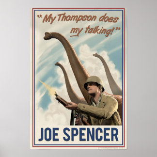 Dino D-Day: Joe Spencer Poster