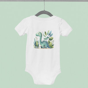 Dino Delight Baby Bodysuit