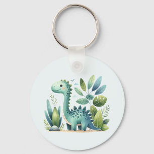 Dino Delight Key Ring