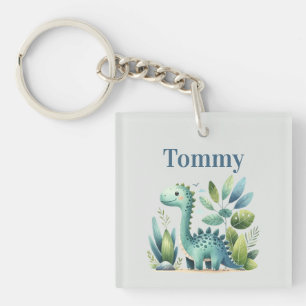 Dino Delight Key Ring
