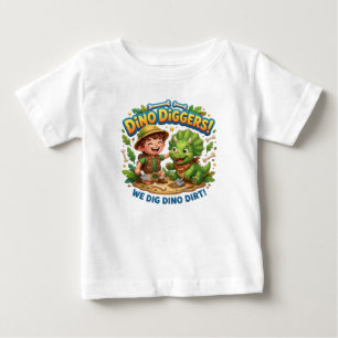DINO DIGGERS BABY T-Shirt