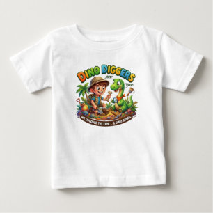 DINO DIGGERS BABY T-Shirt