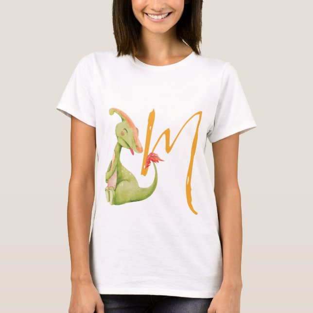 Dino Dinosaur  Birthday Party Shower Mum T-Shirt (Front)