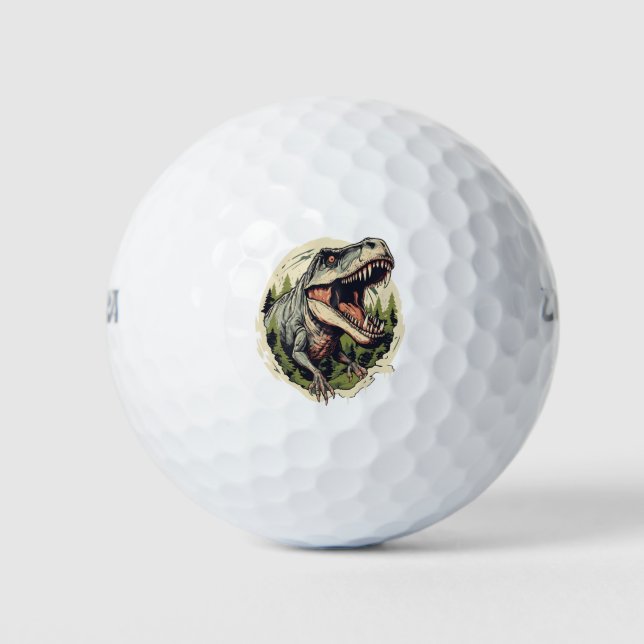 Dino-Drive Golf Ball Adventure (Front)