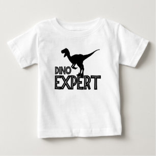 Dino Expert - Dinosaur Lovers Baby T-Shirt
