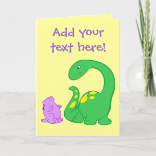 Dino Friends Card