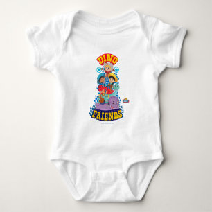 Dino Friends Dino Ranch Baby Bodysuit