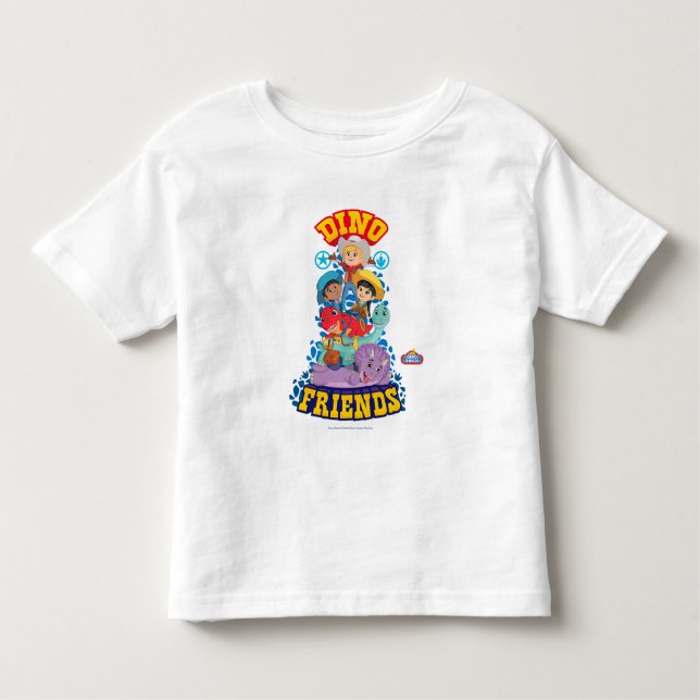 Dino Friends | Dino Ranch Toddler T-Shirt (Front)