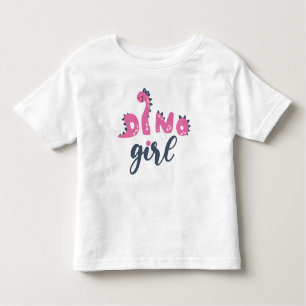 Dino Girl Toddler Dinosaur T-Shirt