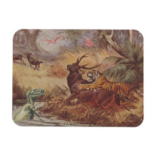 Dino hunt - magnet