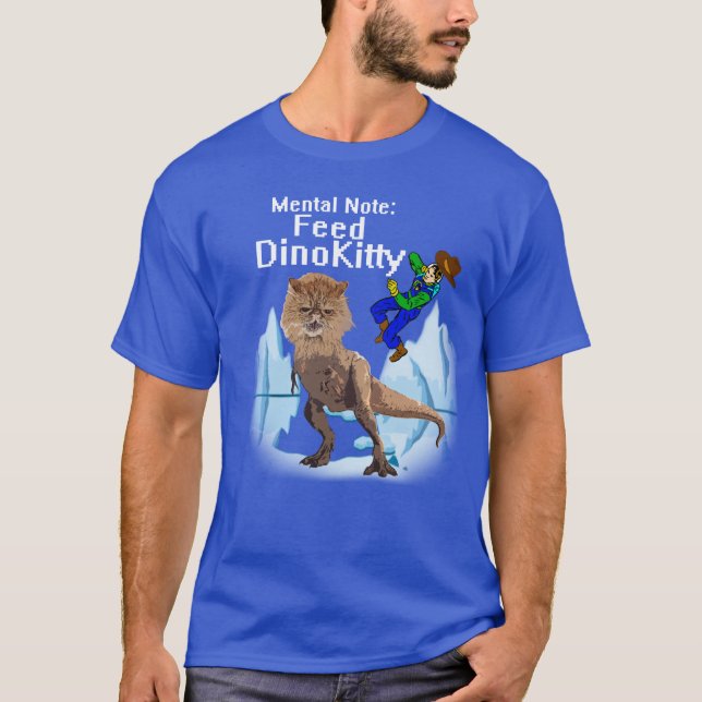 Dino Kitty T-Shirt (Front)
