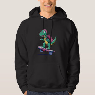 Dino Life is better when you are hoverboarding Hoodie