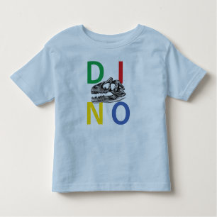 DINO - Light Blue Toddler Fine Jersey T-Shirt