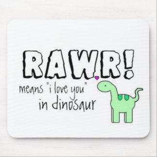 Dino Lingo Mouse Pad