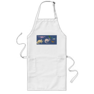 dino long apron