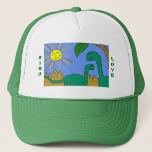 DINO LOVE - I LOVE DINOSAURS Hat
