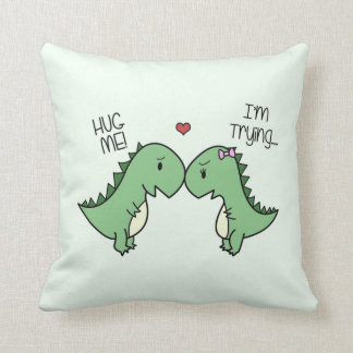 Dino Love Pillow! Cushion