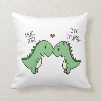Dino Love Pillow! Cushion